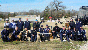 70 participate in FEMA Canine Search Specialist event at Disaster City®